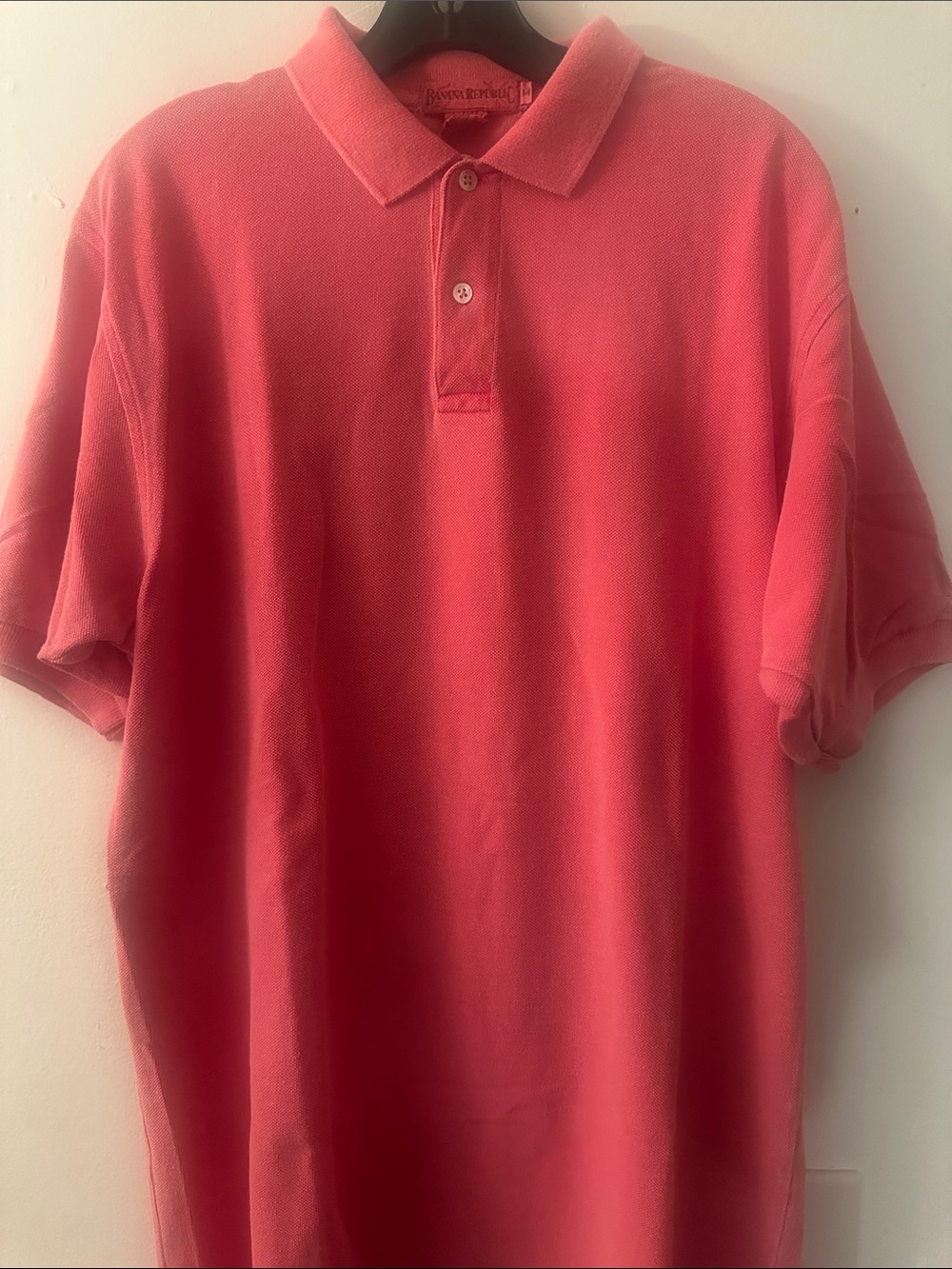 Banana Republic Polo Shirt - Coral Pink